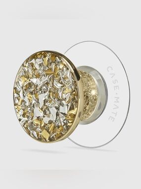 case-mate Gold & Silver Mini Phone Grip Twinkle Gold Phone Grip